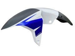 Bajaj Pulsar RS 200 Ön Çamurluk Mavi Beyaz Euro4