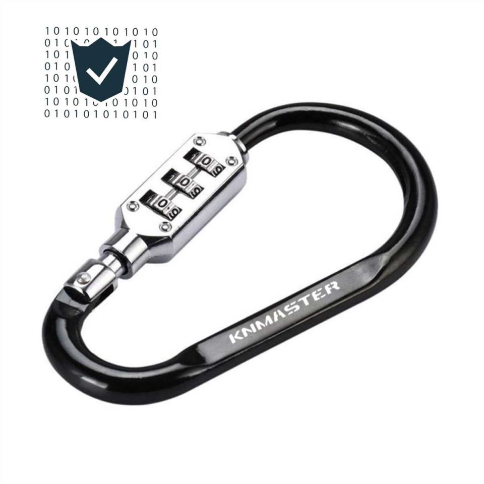 KNMaster Lock 100 Şifreli Karabina Kilidi