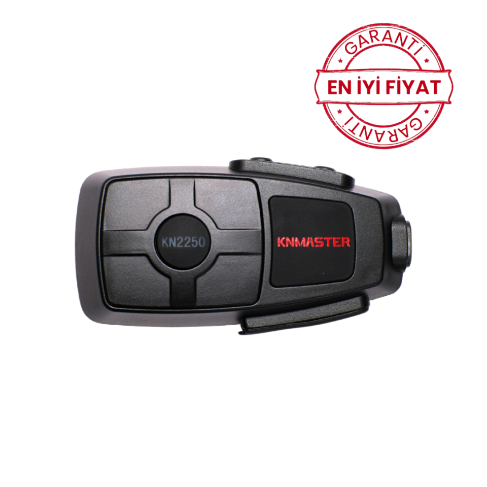 KNMaster KN2250 Bluetooth İnterkom Siyah