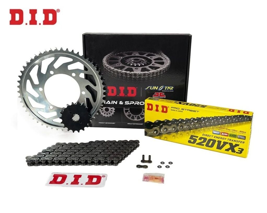 CF Moto 450 SR D.I.D. Xring Zincir Dişli Seti Gold