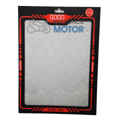 Motosiklet Depo Yan Pad Şeffaf 60 Adet