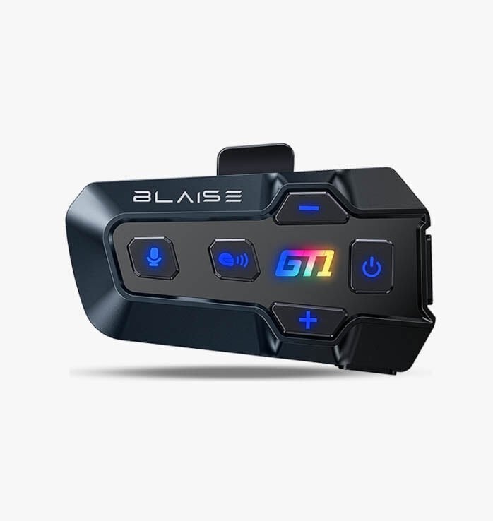 Blaise GT1 DUO Bluetooth İnterkom Siyah - İkili Set
