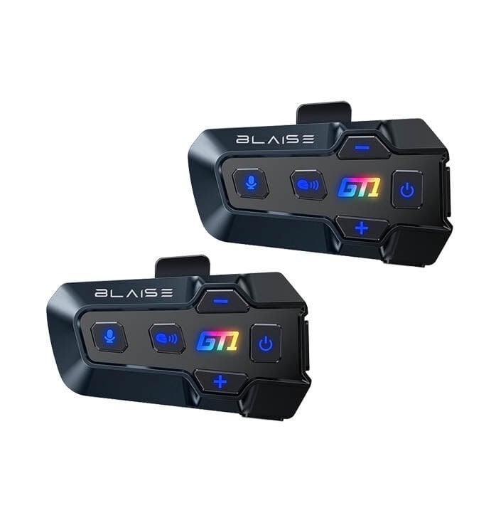 Blaise GT1 DUO Bluetooth İnterkom Siyah - İkili Set