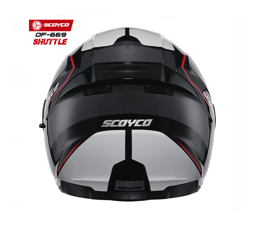 Scoyco Yarım Motosiklet Kaskı OF 669 Shuttle