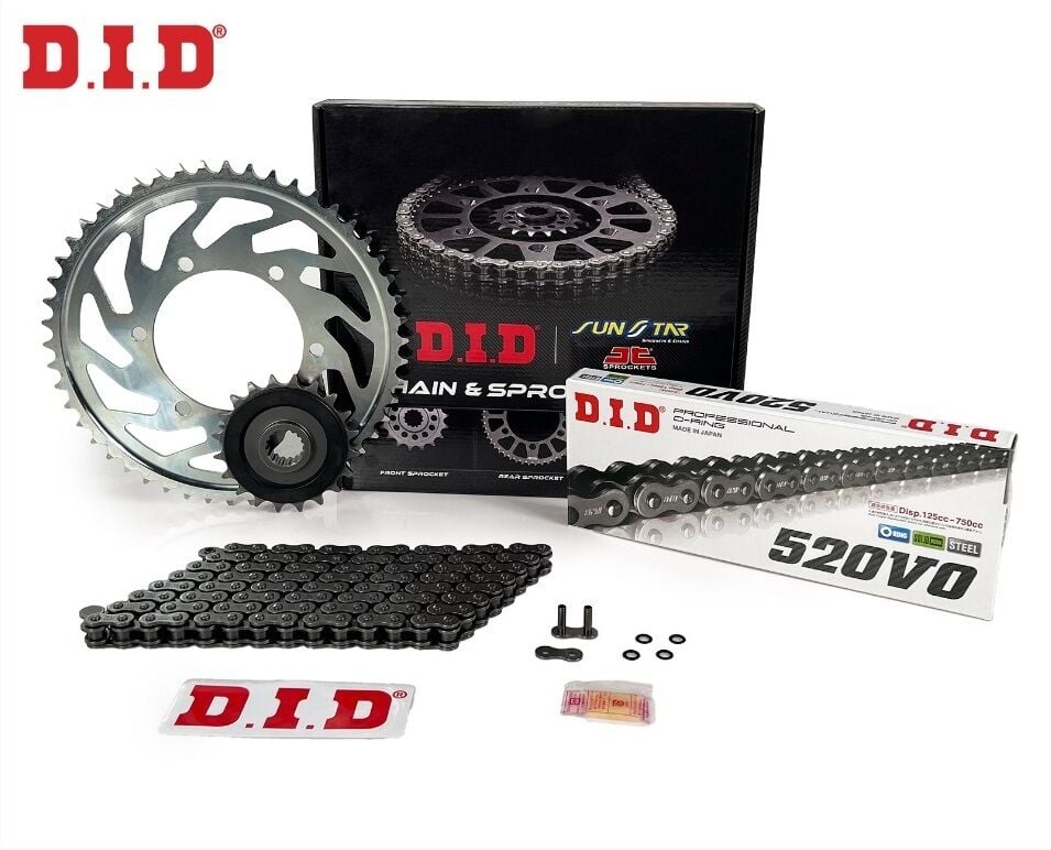 Kawasaki Ninja 400 DID Zincir Dişli Seti 2018-2023