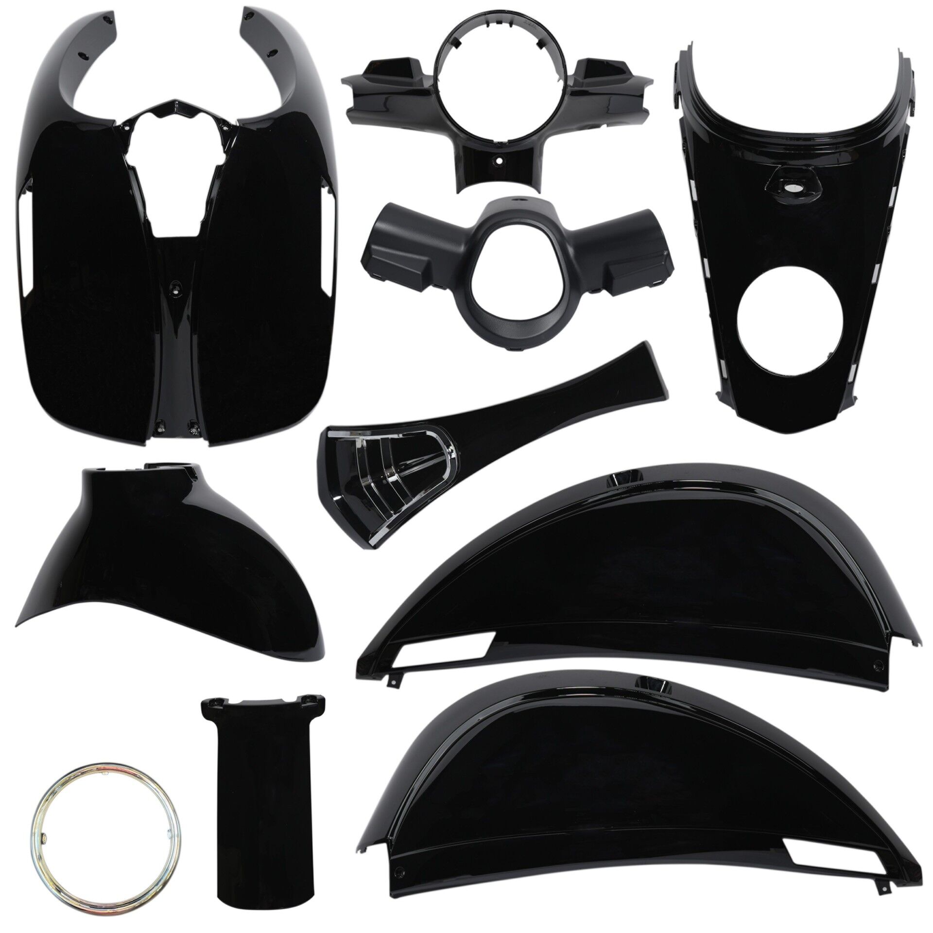 Kuba Blueberry Kaporta Seti Siyah