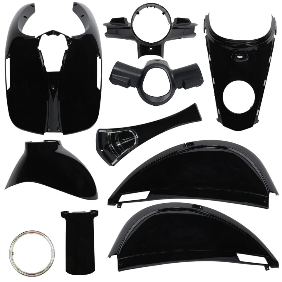 Kuba Blueberry Kaporta Seti Siyah