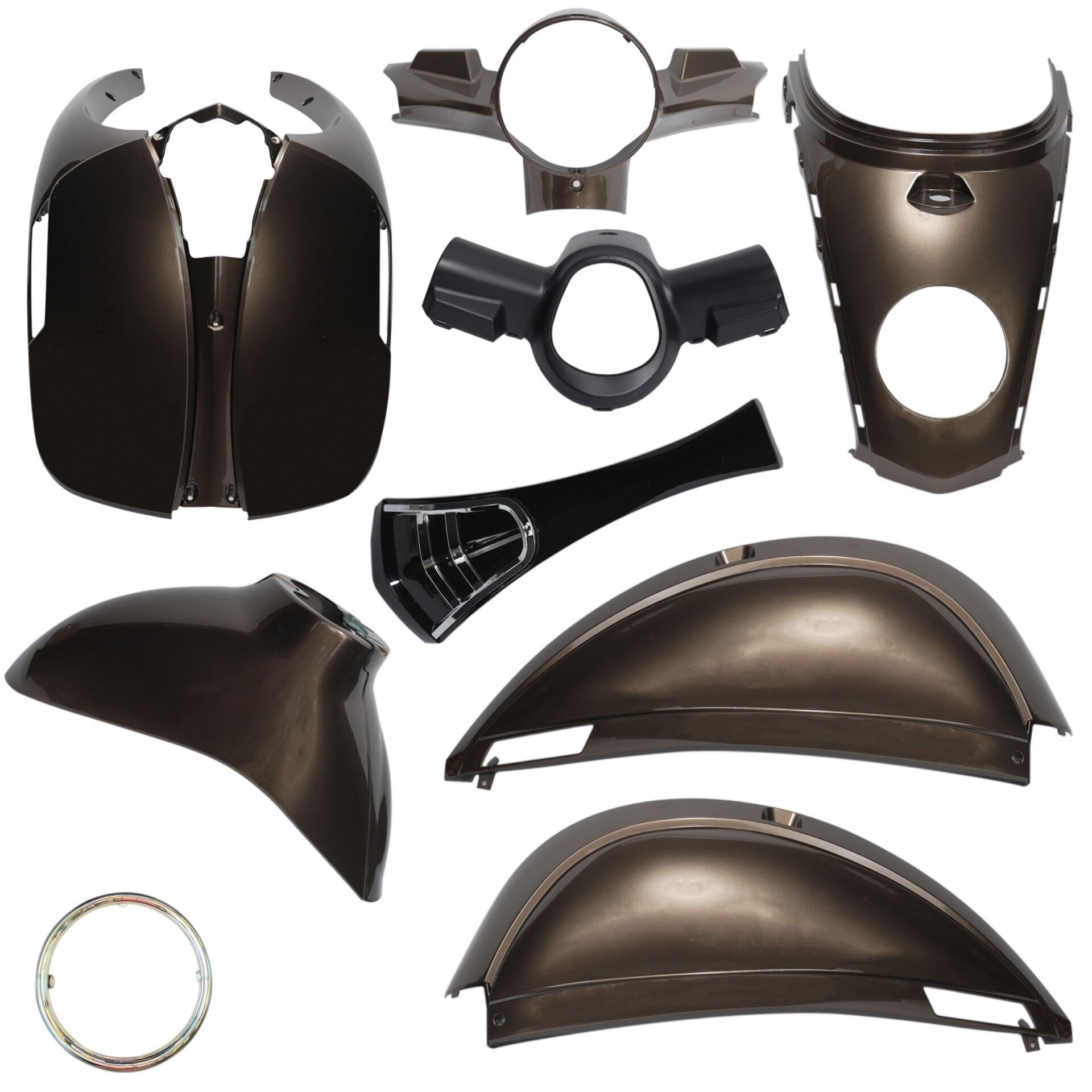 Kuba Blueberry Kaporta Seti Kahverengi