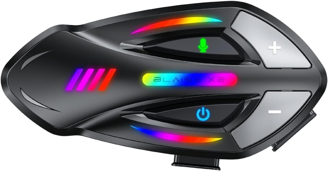 Blaise X2 Bluetooth İnterkom Siyah