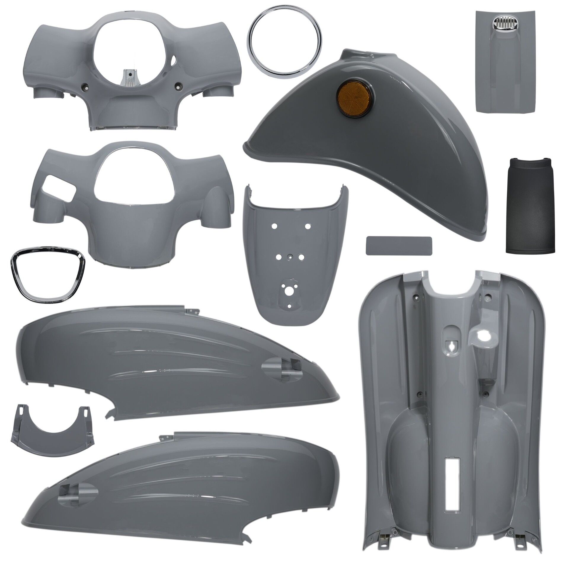 Mondial Turismo 50 Kaporta Seti Nardo Gri