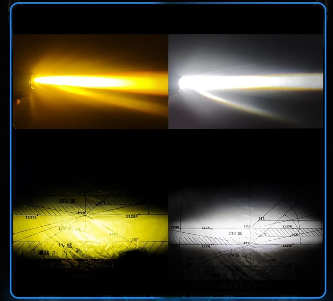 Motosiklet Turbo Led Sis Lamba MS2 (Çift Renk)
