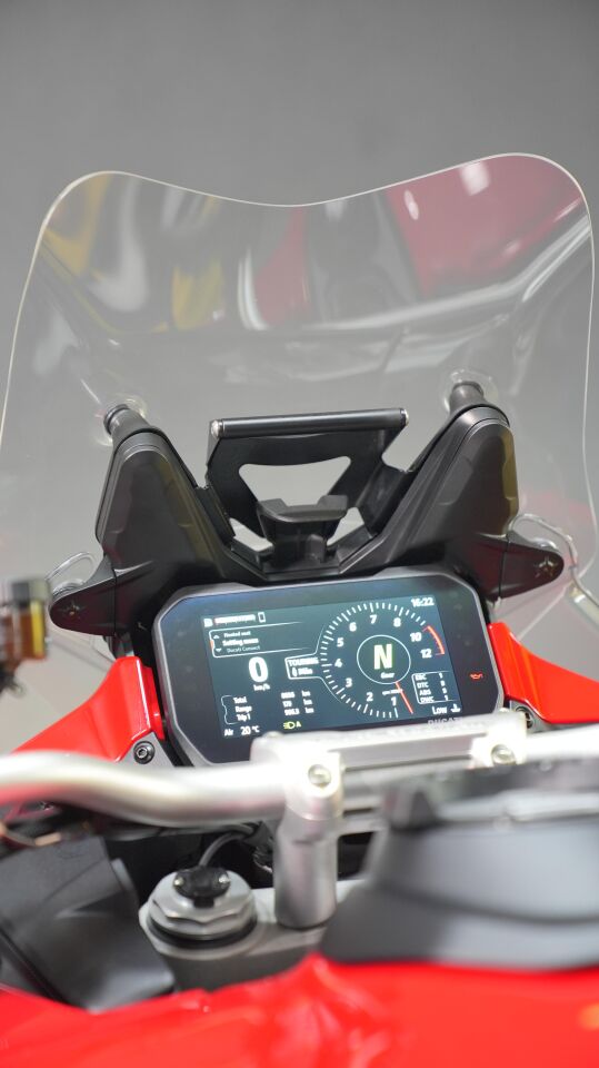 Ducati Multistrada V2/V4 Telefon Navigasyon Tutucu Gidon Barı (2025-2026)