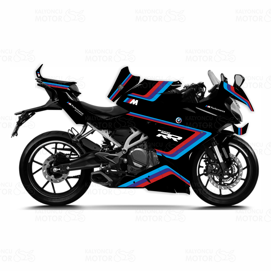 CF MOTO 250 SR M Performance Design Siyah M1000RR - Kaplama