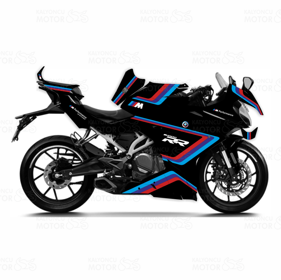 CF MOTO 250 SR M Performance Design Siyah M1000RR - Kaplama