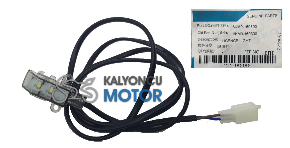 CF Moto NK 250 Plaka Lambası