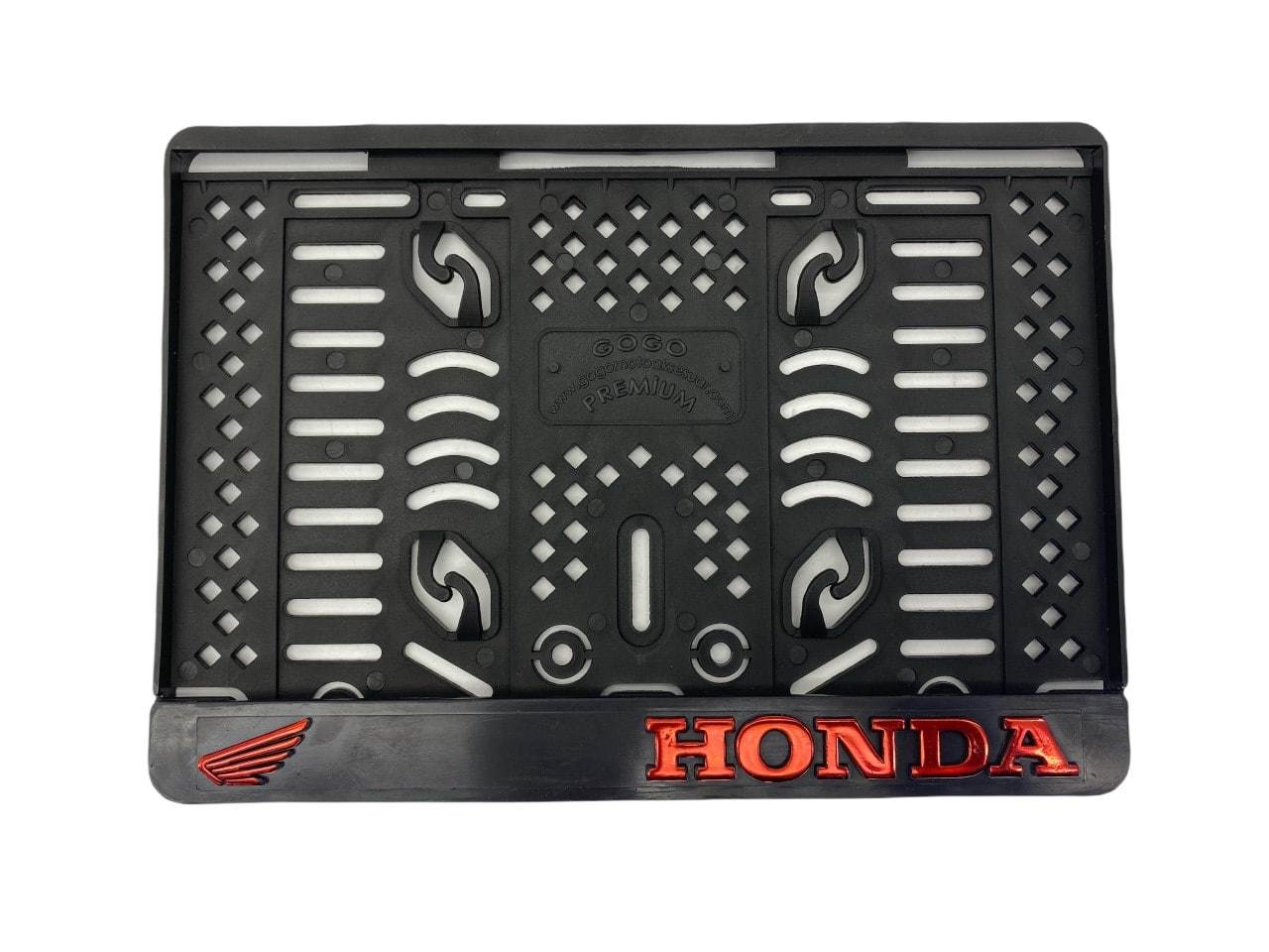 Motosiklet Plakalık Honda Kırmızı