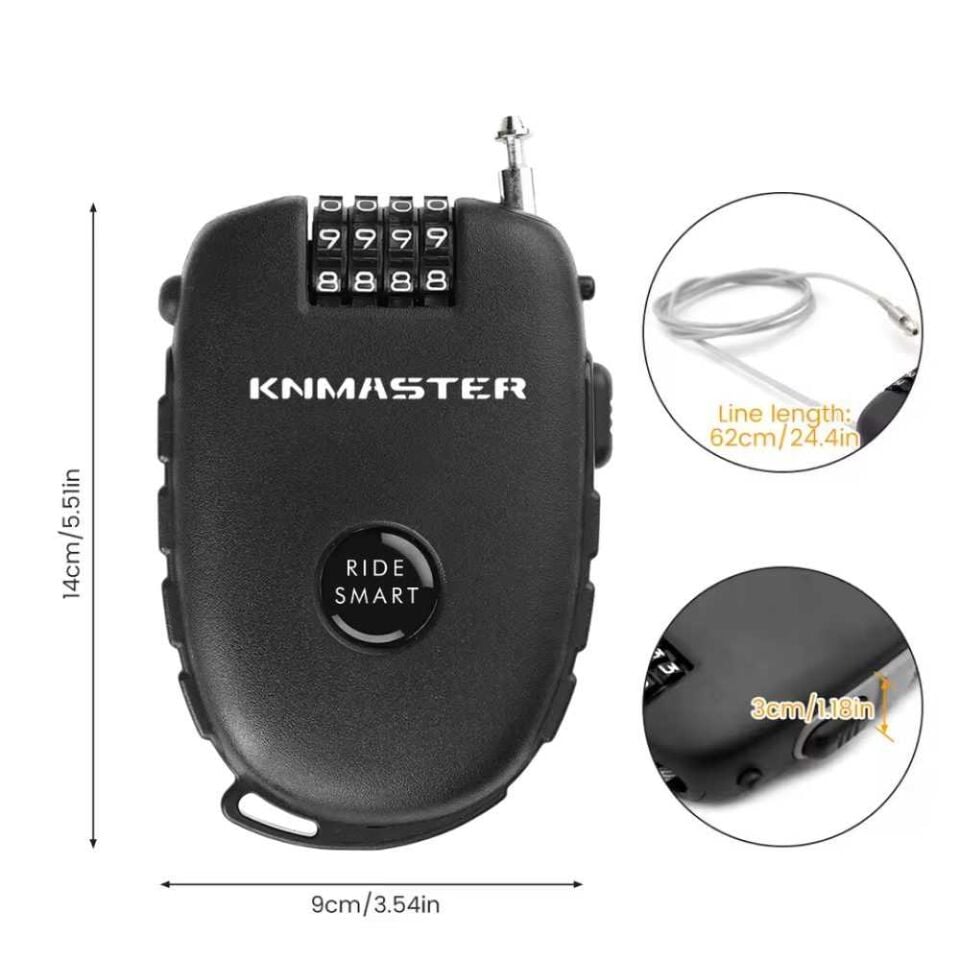 Knmaster Motosiklet Kaskı Kilidi