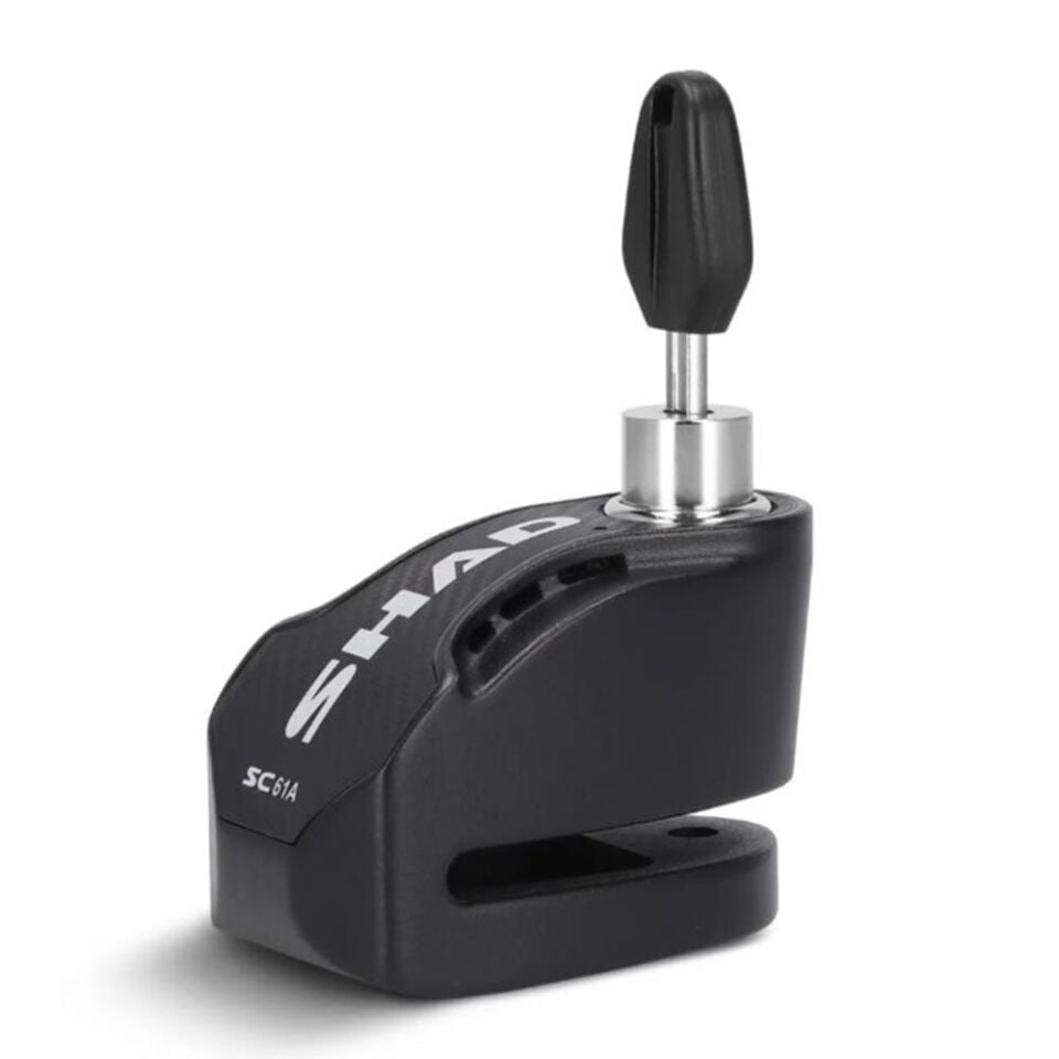 SHAD SC61A Alarmlı Siyah Motosiklet Disk Kilidi C0S6100A