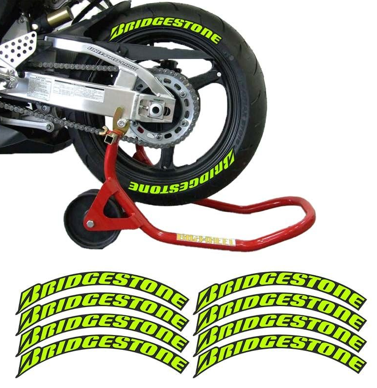 Bridgestone Neon 3D Lastik Yanak Yazısı
