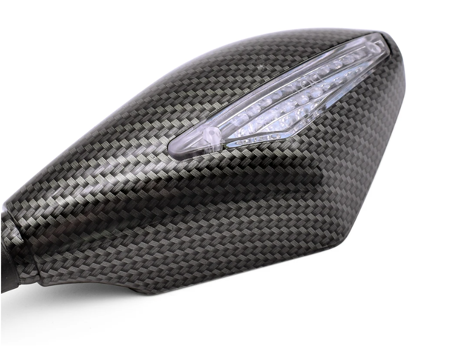 Yamaha YZF R25 Kayar Sinyalli Ayna Takımı Karbon