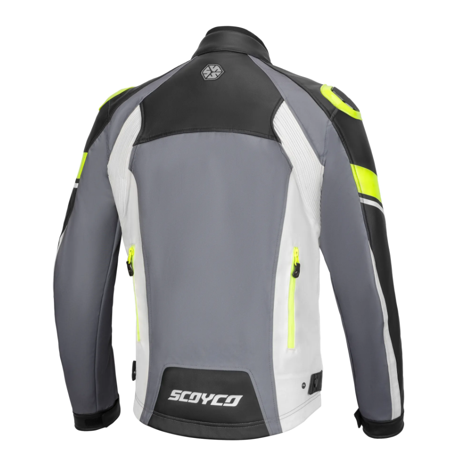 Scoyco JK 152 Motosiklet Montu Neon-Nardo Gri L
