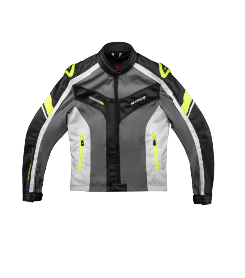 Scoyco JK 152 Motosiklet Montu Neon-Nardo Gri L