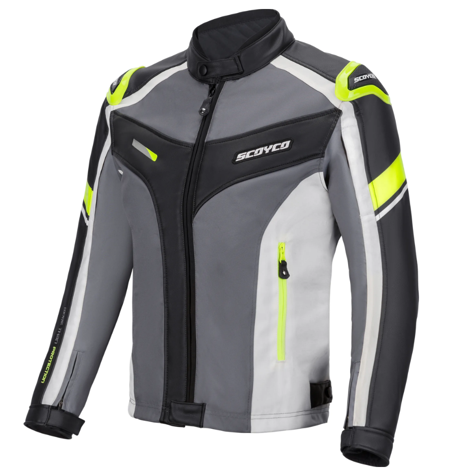 Scoyco JK 152 Motosiklet Montu Neon-Nardo Gri L