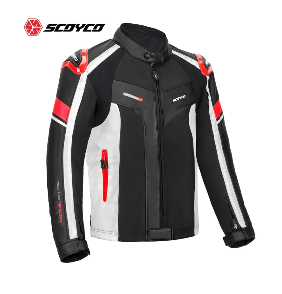 Scoyco JK 152 Motosiklet Montu Siyah Kırmızı XL