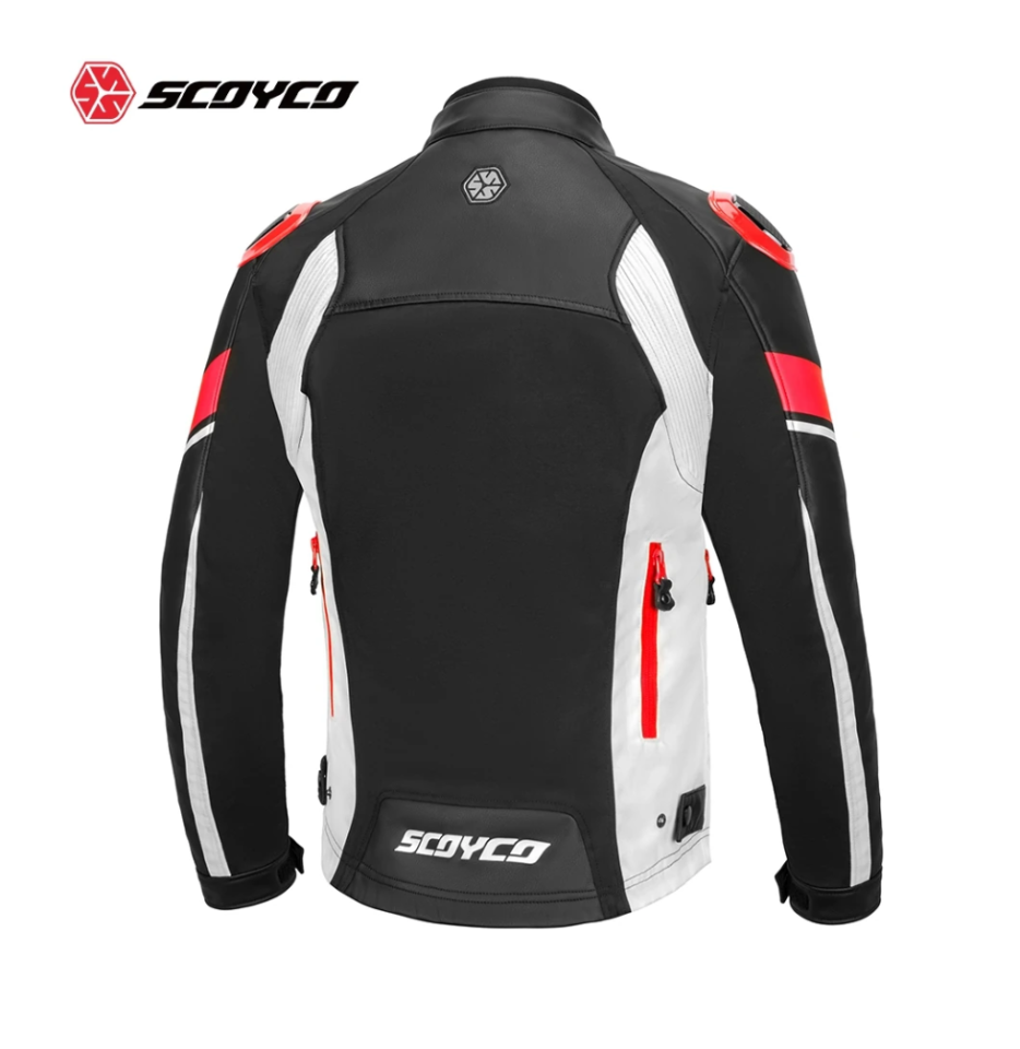 Scoyco JK 152 Motosiklet Montu Siyah Kırmızı XL