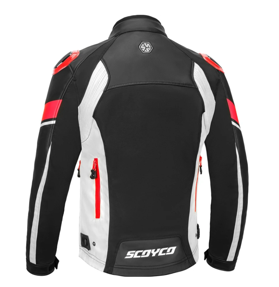 Scoyco JK 152 Motosiklet Montu Siyah Kırmızı XL
