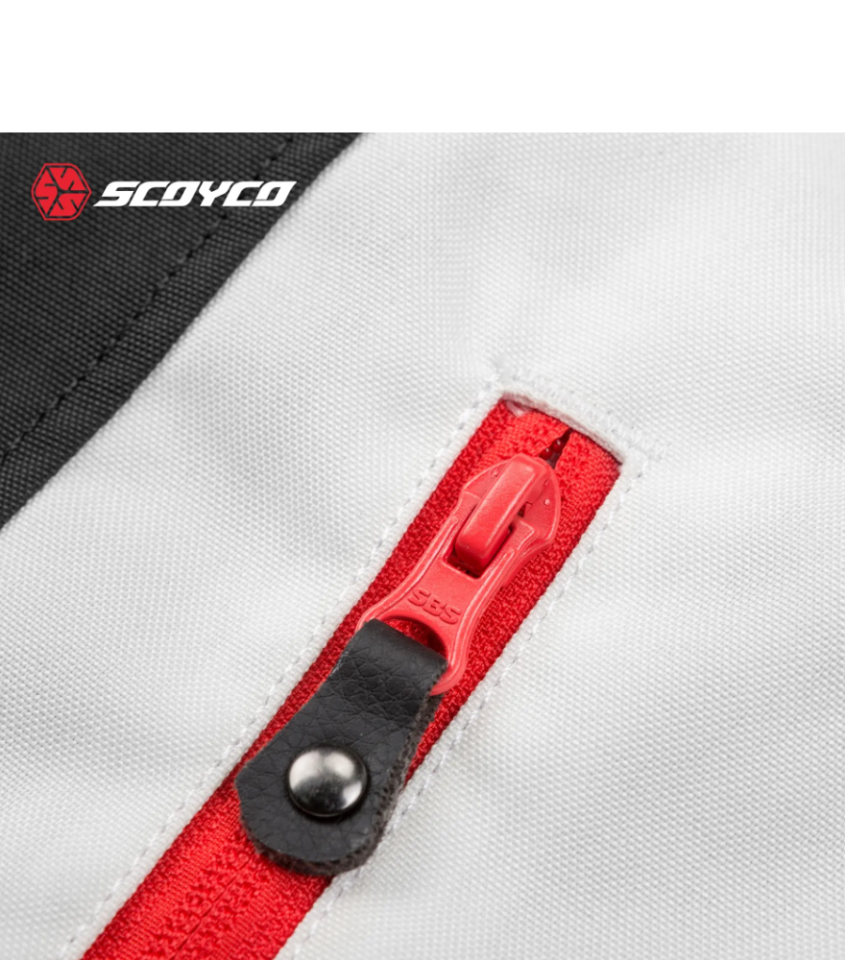 Scoyco JK 152 Motosiklet Montu Siyah Kırmızı XL