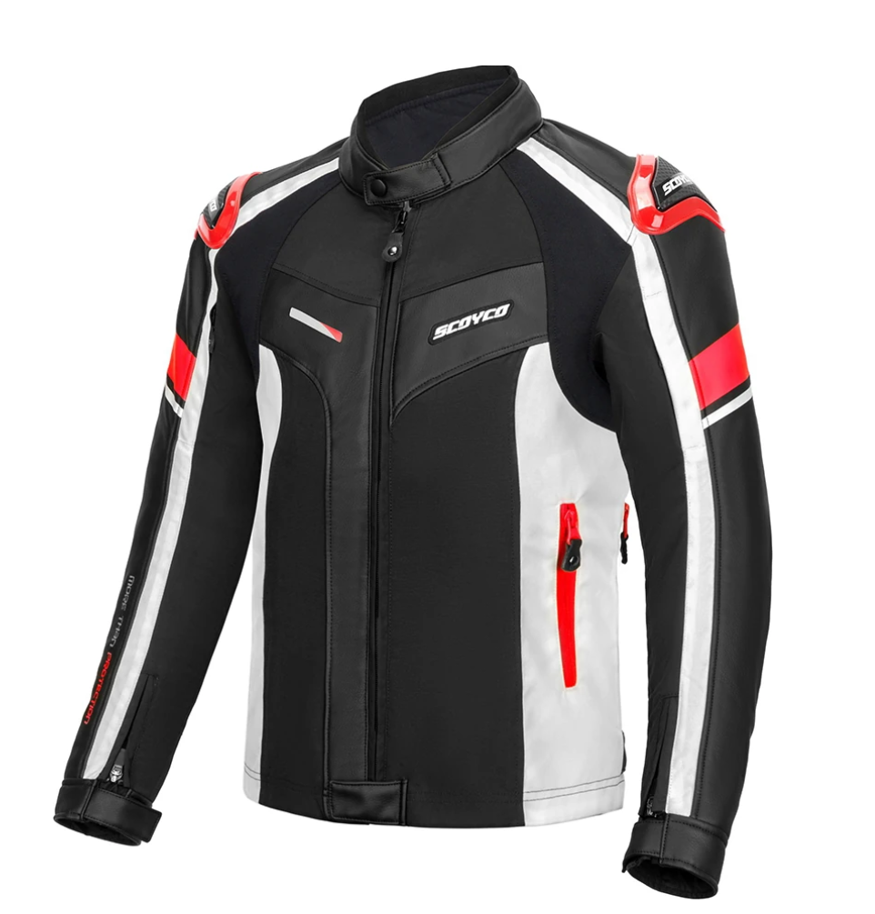 Scoyco JK 152 Motosiklet Montu Siyah Kırmızı XL