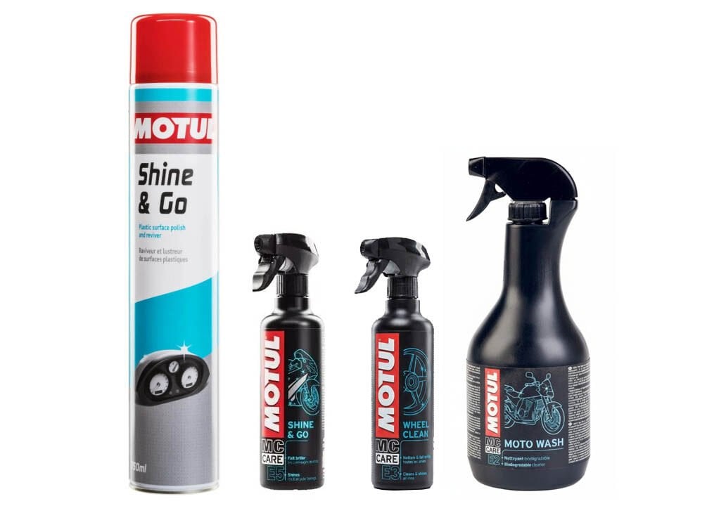 Motul Motosiklet Yıkama + Parlatma Seti