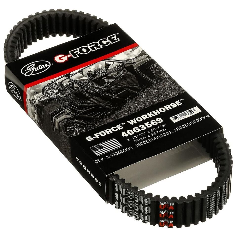Gates 40G3569 ATV UTV Kayışı GForce WorkHorse (937X36) CF MOTO ATV KAYIŞ (OEM 0180-055000)