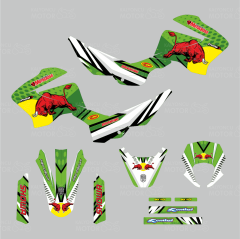 Mondial X-Treme Max 150 Bull Design Sticker Set