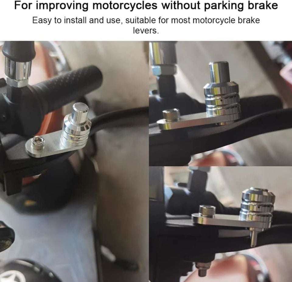Scooter Üniversal El Fren Kilidi Siyah