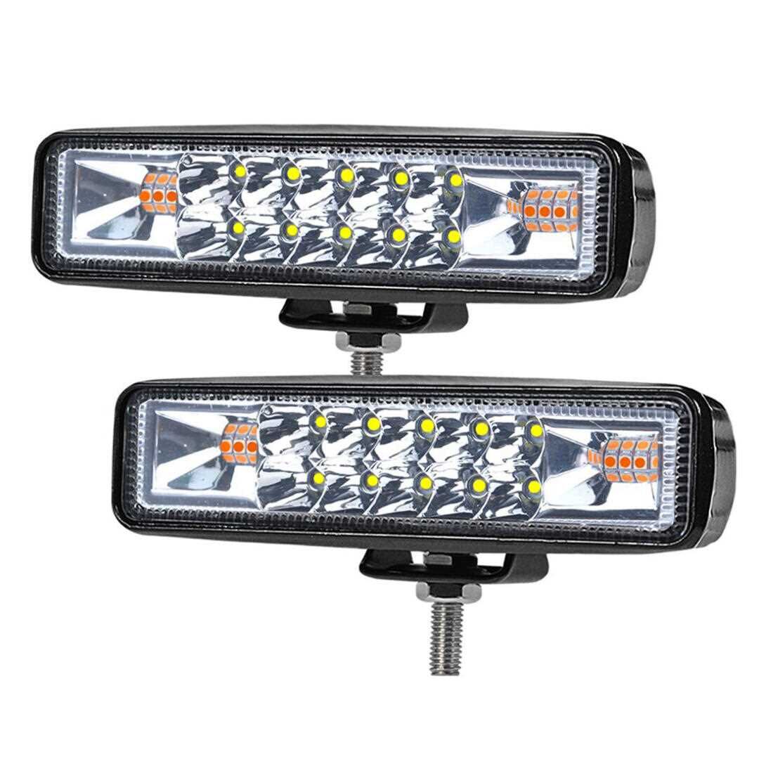 KNMaster Rolana 60W Çakarlı Motosiklet Led Sis Farı