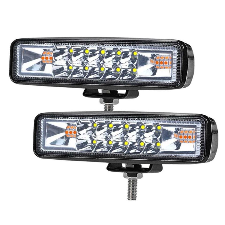 KNMaster Rolana 60W Çakarlı Motosiklet Led Sis Farı