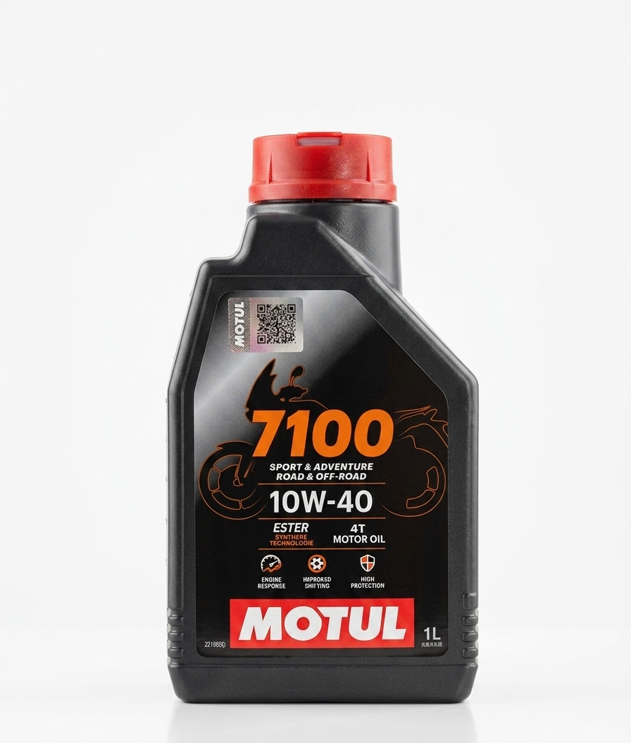 Motul 7100 10W-40 Yeni Nesil Motosiklet Yağı 1 LT.