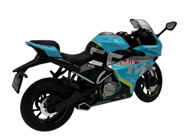 CF Moto 250 SR 1:12 Maket Motosiklet Turkuaz