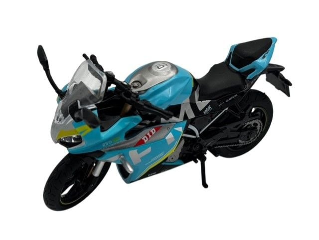 CF Moto 250 SR 1:12 Maket Motosiklet Turkuaz
