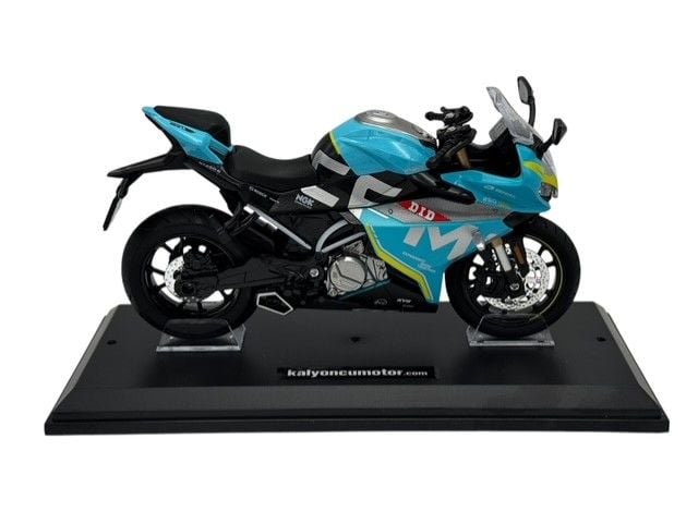 CF Moto 250 SR 1:12 Maket Motosiklet Turkuaz