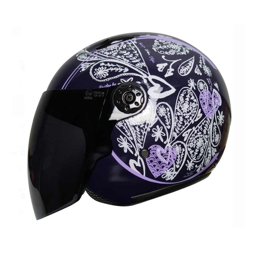 FreeM 601 One Pasley V3 Bayan Motosiklet Kaskı