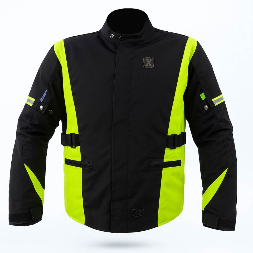 X Speed EON Kışlık Motosiklet Montu Siyah-Neon