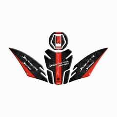 Bajaj Dominar D 250 Tank Pad Kırmızı