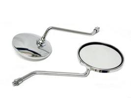 Motosiklet Aynası Yuvarlak Nikel 10 MM.