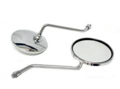 Motosiklet Aynası Yuvarlak Nikel 10 MM.