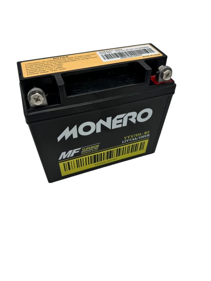 12 Volt 7 Amper Dik Akü