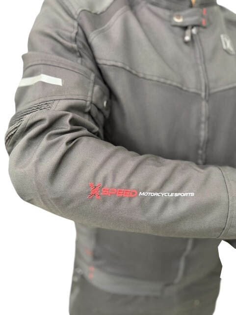 X Speed x-evo Fileli Yazlık Motosiklet Montu Siyah M