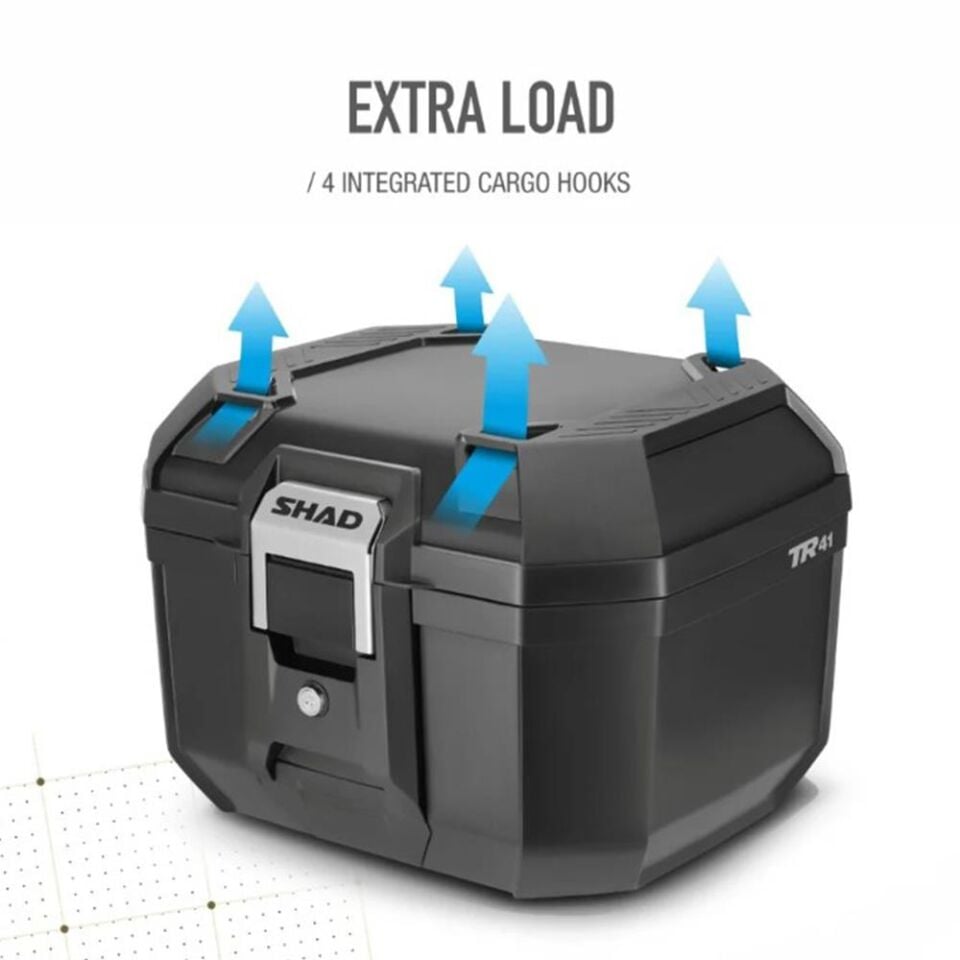 SHAD TR41 Terra Çanta Topcase Siyah D0TR41100